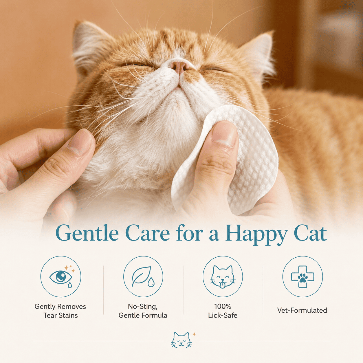 Cat Eye Wipes – Removes & Prevents Tear Stains