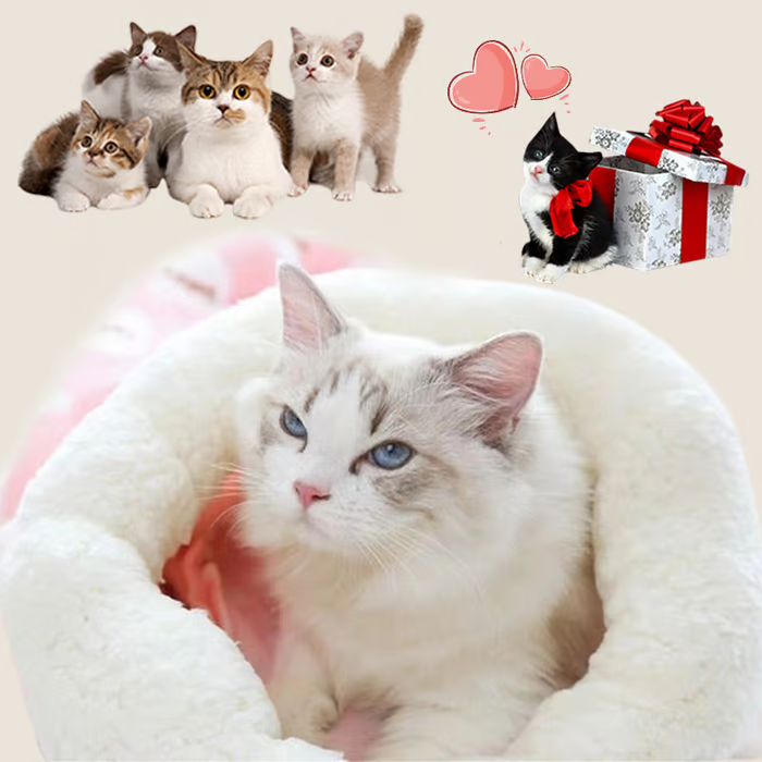 Cozy Pet Nest for Small Cats and Dogs
