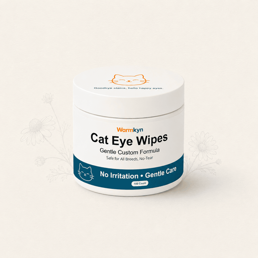 Gentle, No-Sting Cat Eye Wipes – Removes & Prevents Tear Stains