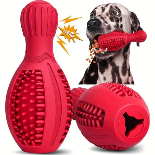 Bowling Ball Shaped Dog Chew Toy