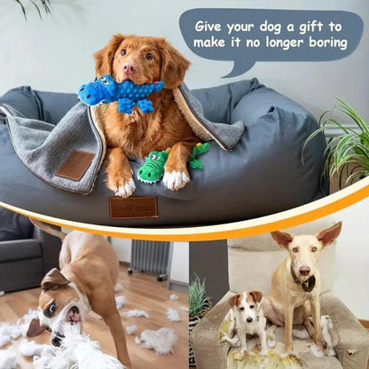 Crocodile Dog Toy
