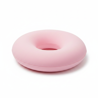Soft recovery collar for cats in pink fabric