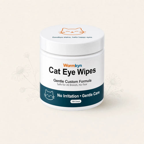 Gentle, No-Sting Cat Eye Wipes – Removes & Prevents Tear Stains